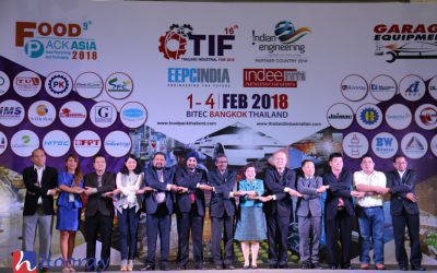 จักรปัก ฮูเรย์ ร่วมสนับสนุน Thailand Industrial Fair 2018